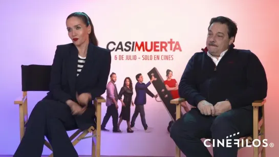 ENTREVISTA a NATALIA OREIRO y FERNAN MIRAS por CASI MUERTA