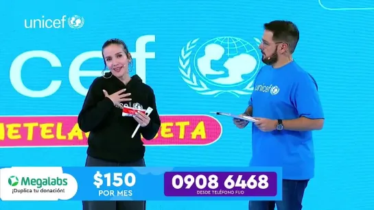 Natalia Oreiro en Juntos por la Infancia 2023