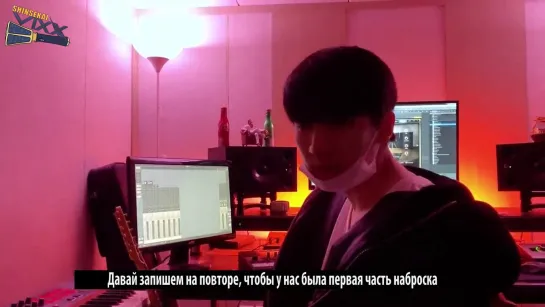 [RUS SUB] HYUK - Boy with a star (Album Making Behind)