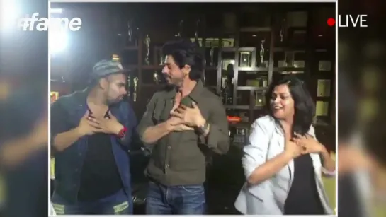 SRK Shows His Jabra Fan Moves | #SRKLiveOnFame