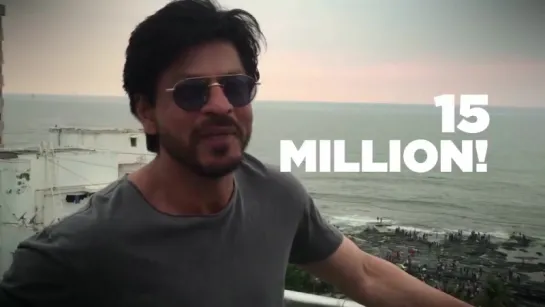 SRK 15 Million Facebook Style (Part 3) And here's the final one of the three...