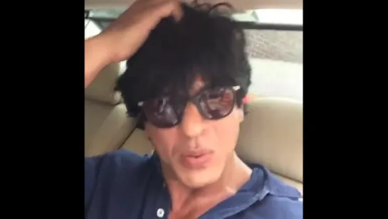 SHAH RUKH KHAN (@iamsrk) via Facebook - #Video 1