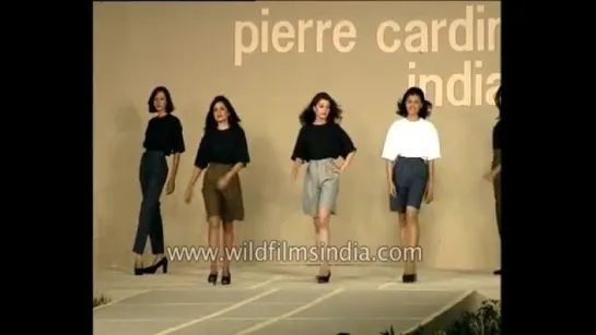 Aishwarya Rai, Jesse Randhawa, Milind Soman participate in Pierre Cardin fashion show