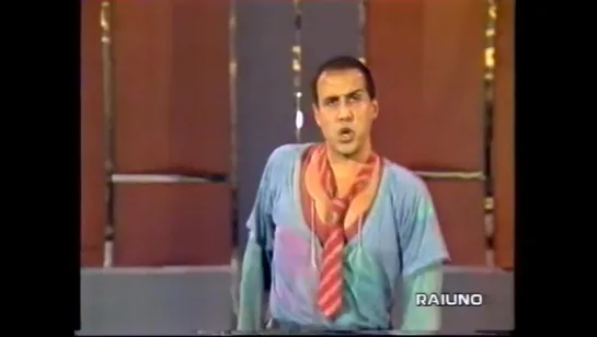 Adriano Celentano_Susanna ("Fantastico 5" Rai 1 /Roma, Italia/ 1984)