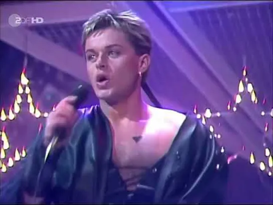 Den Harrow_Don't Break My Heart + Day By Day (ZDF "Peter's Pop Show" /Dortmund, BRD/ 06.11.1987 broadc. 05.12)