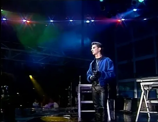 Depeche Mode_Stripped + A Question of Time (ZDF "Peter's Pop Show" /Dortmund, BRD/ 22.11.1986 broadc. 06.12.1986)