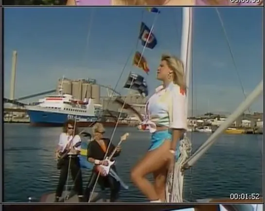 Samantha Fox_I Surrender [To the Spirit of the Night] ("Solstollarna" SVT2 /Malmö, Sverige/ 31.10.1987)