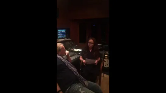 Sarah Brightman - Sarah studio session in LA