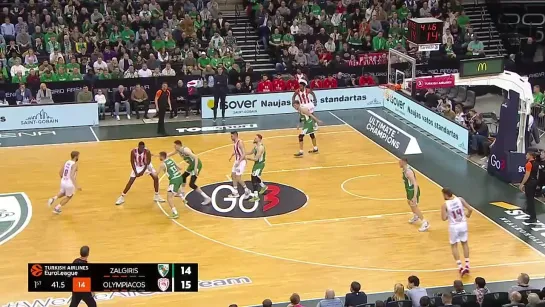 Zalgiris Kaunas - Olympiacos Piraeus 16.03.2023