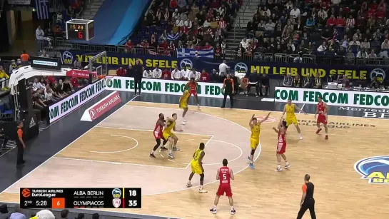 ALBA Berlin - Olympiacos Piraeus 08.02.2023