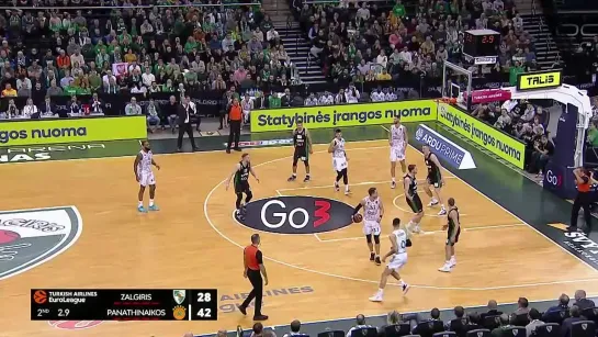 Zalgiris Kaunas - Panathinaikos Athens 02.12.2022