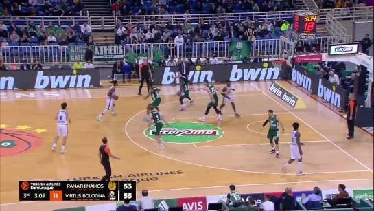 Panathinaikos Athens - Virtus Bologna 23.11.2022