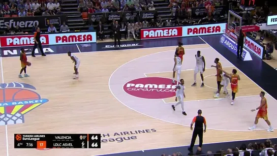 EuroLeague 2022 R2 Valencia Basket vs LDLC Asvel 14 10