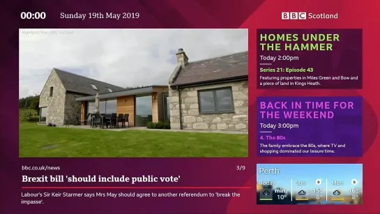 Конец эфира (BBC Scotland [Великобритания, Шотландия], 18.05.2019)