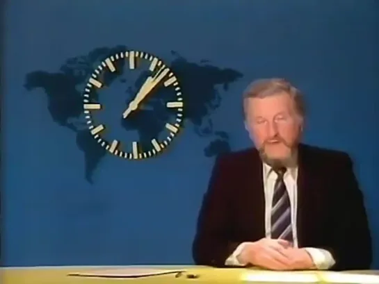 Tagesschau, программа передач и конец эфира (ARD [Германия], 20.03.1981)