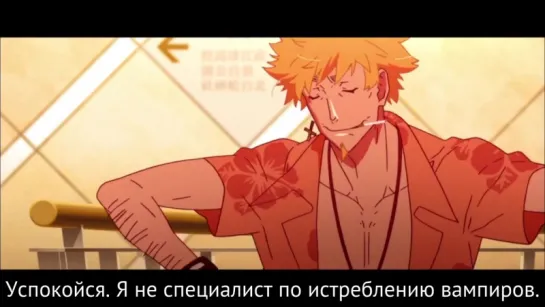 Kizumonogatari- I Tekketsu — 2-ой промо-ролик, русские субтитры.