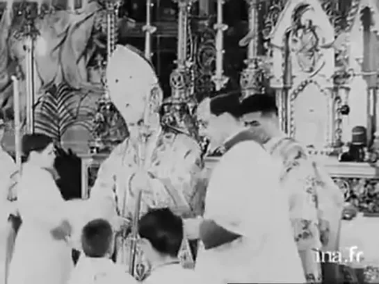 First televised Mass: the midnight Mass of Christmas 1948 at Notre-Dame de Paris