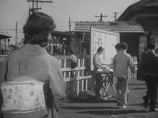 Mikio Naruse. Meshi. 1951. Setsuko Hara, Ken Uehara & Yukiko Shimazaki in "Repast"