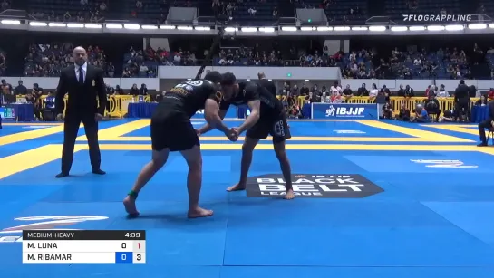 Manuel Ribamar VS Mathias Luna  #NoGiWorld2019