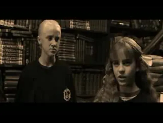 Draco and Hermione-Black Black Heart