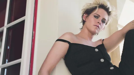 Kristen Stewart for Harpers Bazaar UK Behind the Scenes