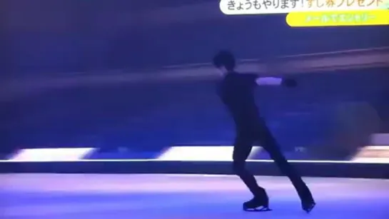 Yuzuru Hanyu FAOI @team.orser (Instagram) jump progress