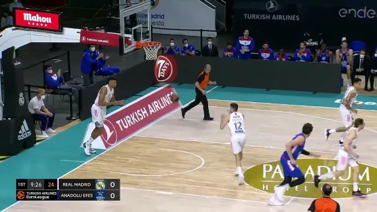 Real Madrid - Anadolu Efes 30.03.2021