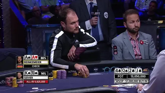 WSOP Big One For One Drop Hand of the Week - FINAL TABLE