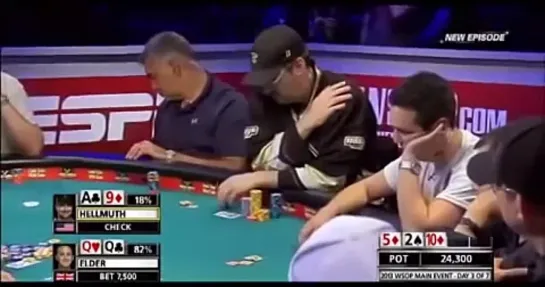 Phil Hellmuth в тилте на WSOP 2013