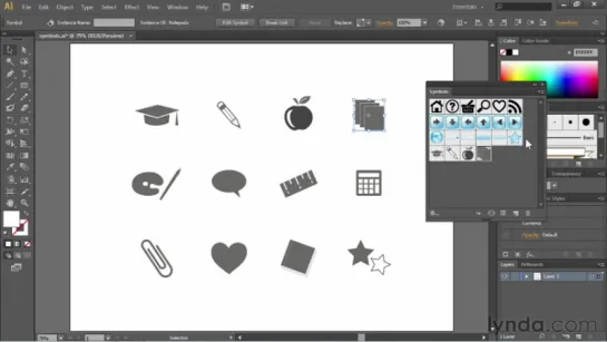 13.4 Создание новых символов. Уроки Adobe Illustrator