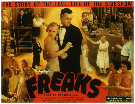 1932 - Уродцы / Freaks (ужасы, драма) +16