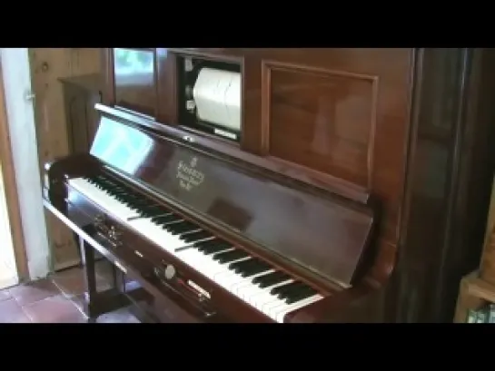 Chopin's Fantaisie Impromptu played by Harold Bauer on a Steinway Duo-Art Pianola (1926)