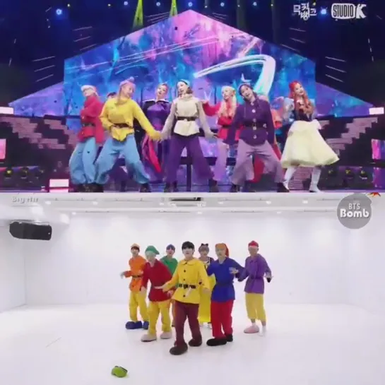 bangtwice snow white and dwarfs