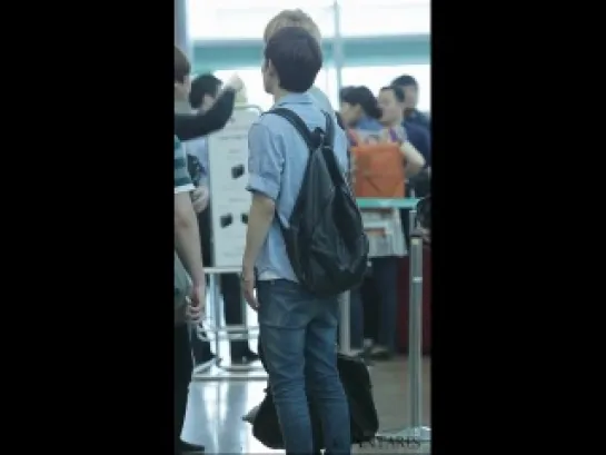 [FANCAM] 120608.인천공항.종대(CHEN) c.Antares