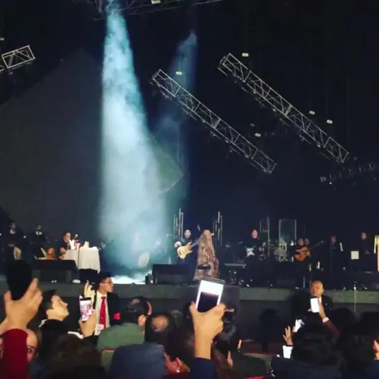 Lucía Méndez - the concert of Ana Gabriel (Auditorio Nacional CDMX, 14/02/2019)