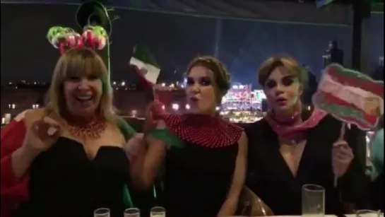 Lucía Méndez + Magda Rodriguez + Andy Escalona - Dia De Independencia De Mexico (15 De Sieptembre 2018)