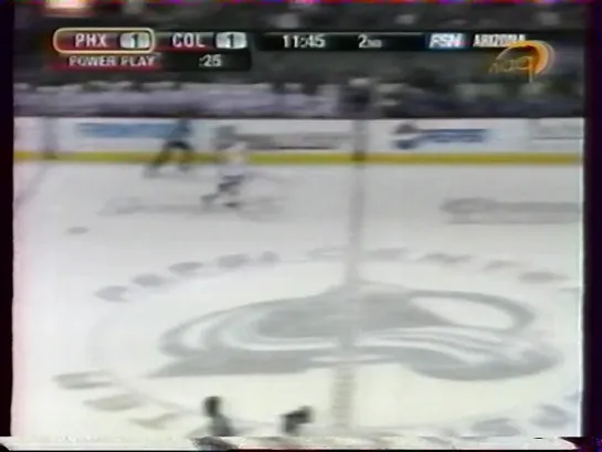 NHL 2007. Coyotes (Феникс) - Avalanche (Колорадо) (ЛАД, 18.01.2007)