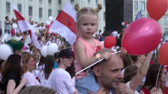 Могилев. Митинг на площади Ленина 16.08.2020