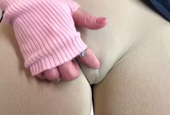 Sexy cameltoe pussy