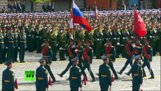 Парад на Красной площади в честь Дня Победы. 9 мая 2018 года