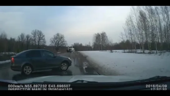 Видео посадки вертолета со священниками на дорогу заинтересовало прокуратуру