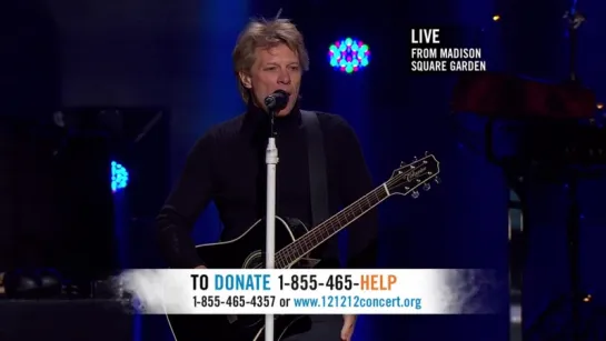 Bon Jovi ― Concert For Sandy Relief 2012