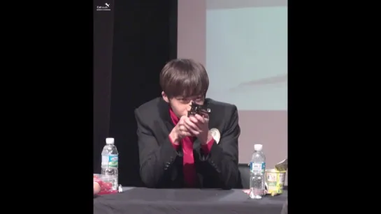 [FC|VK][24.10.2015] Monsta X Fansign Guro (Hyungwon)