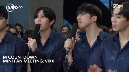 160825 VIXX - Mini fan meeting @ M Countdown