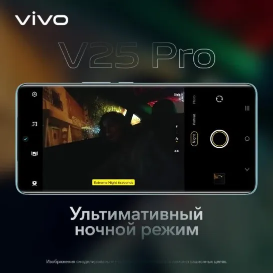 V25 Pro I Ультимативный ночной режим