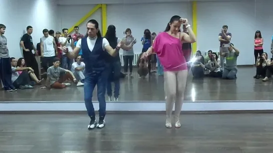 Cnino & Dasha ( Cuba | Russia)- BACHATA DOMINIСANA  11.10.14