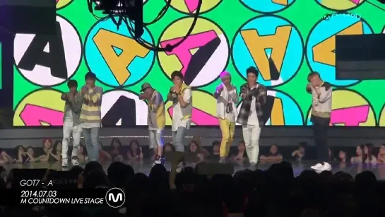 [PERF]  140704 GOT7 - A @  Mnet M!Countdown