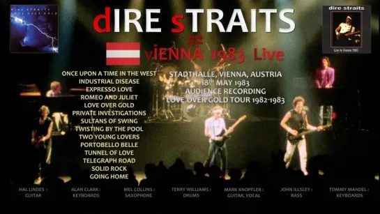 Dire Straits - 1983 - LIVE in Vienna [audio only, complete show]