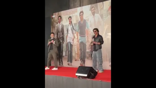 Shah Rukh Khan at Brand Partners  Contest Winners Meet  Greet event for Dunki at Yash Raj Studio