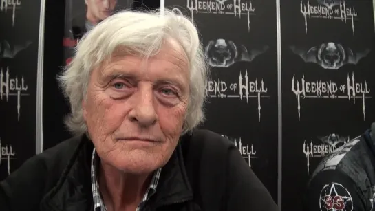 RUTGER HAUER exclusive interview @ Weekend Of Hell - BLADE RUNNER - HITCHER - spricht deutsch